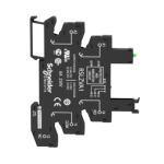 Base para relé RSL, conexão parafuso, LED, 12 e 24VCA/CC