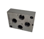 Bloco Manifold Hidráulico Para 1 Válvula Tn10