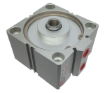 Cilindro Pistão Pneumático Compacto 100 X 20 Rosca Fêmea