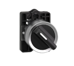 Chave seletora Ø22mm plástica, 2 posições fixas, manopla curta, NA